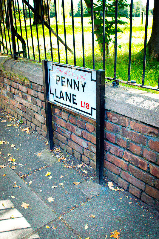 利物浦的Penny Lane